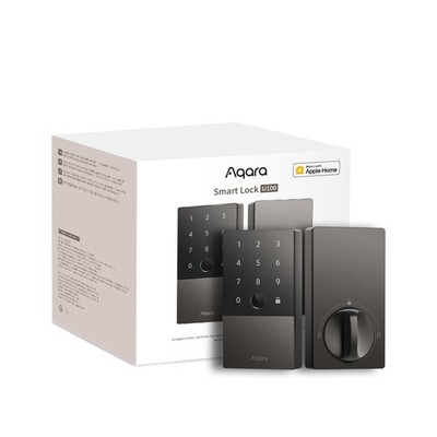 Aqara Smart Lock U100, Fingerprint Keyless Entry Door Lock with Apple Home Ke...