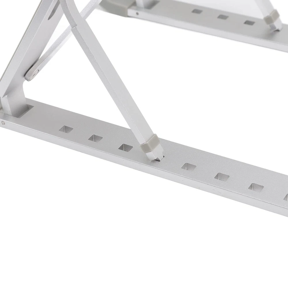 Adjustable Aluminum Ergonomic Laptop Stand for Desk Portable and Lightweight Holder