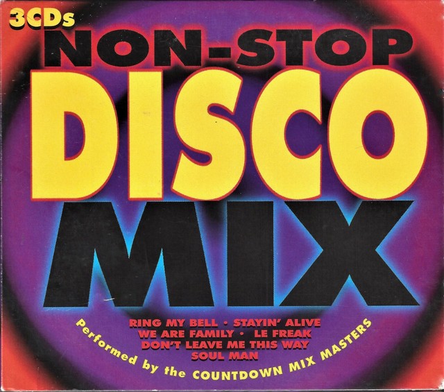 NONSTOP DISCO MIX by The Countdown Mix Masters 3CD Set (2006