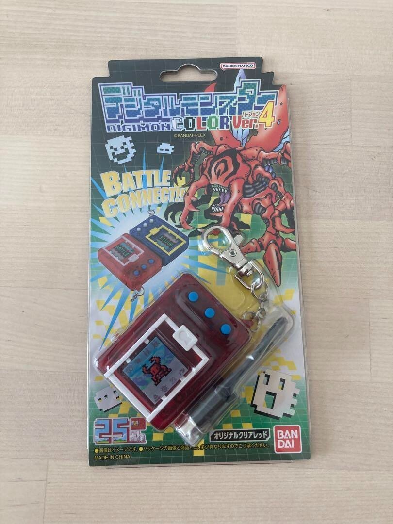デジタルモンスターCOLOR Ver.4 Digital Monster Color Ver.4 Original Red Japan Bandai Digimon New