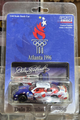 Dale Earnhardt Sr #3 Atlanta Olympics 1:64 Action 1996 NASCAR Diecast Race Car