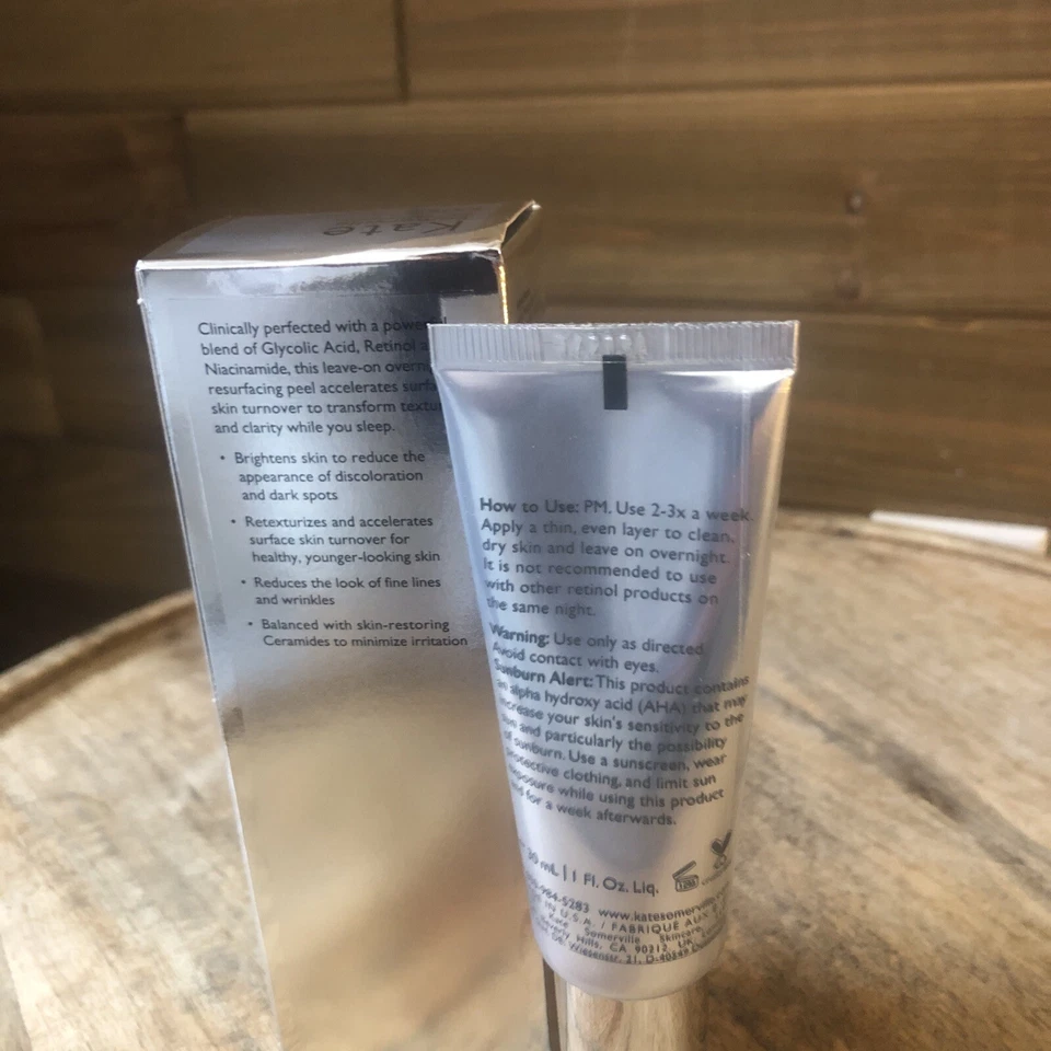 Kate Somerville KateCeuticals Resurfacing Overnight Peel |Clinic-Grade Face Peel - Image 4 of 4