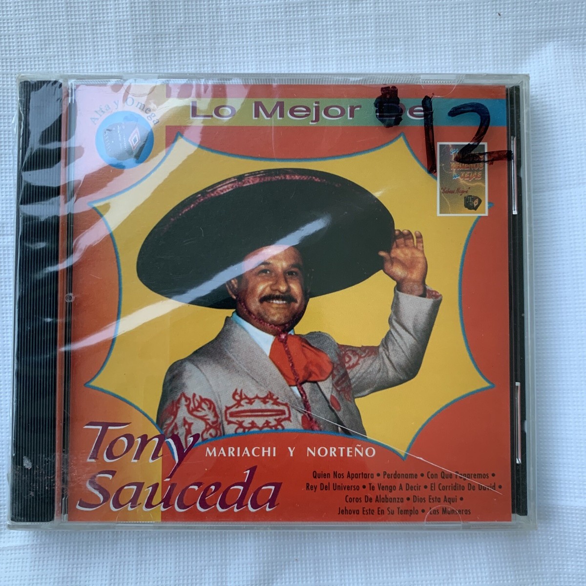 Brand New-Sealed- Tony Sauceda-Lo Mejor-Mariachi y Norteno-CD. | eBay