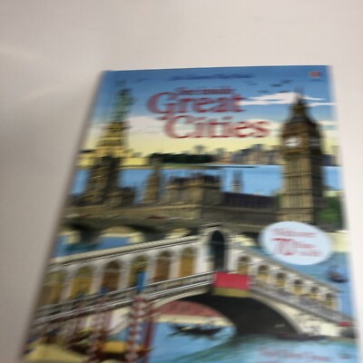 New Usbourne Flap Book : See Inside Great Cities. New. 2014.