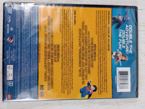 LEGO DC Double Feature (2019 DVD neu versiegelt) Aquaman The Flash - Bild 2 von 2