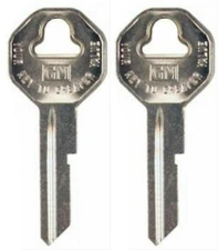 2 GM 1964 1965 1966 Chevy Chevelle Key Blanks OEM