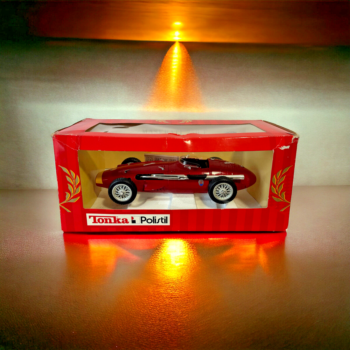 Polistil Tonka Maserati 250 F 1957 N°1 TG20 – Miniature Vintage 1/16, Zamac