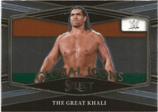 2022 Panini Select WWE The Great Khali Icons #4 HOF