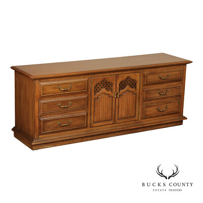 Thomasville Vintage Mediterranean Style Long Dresser | eBay