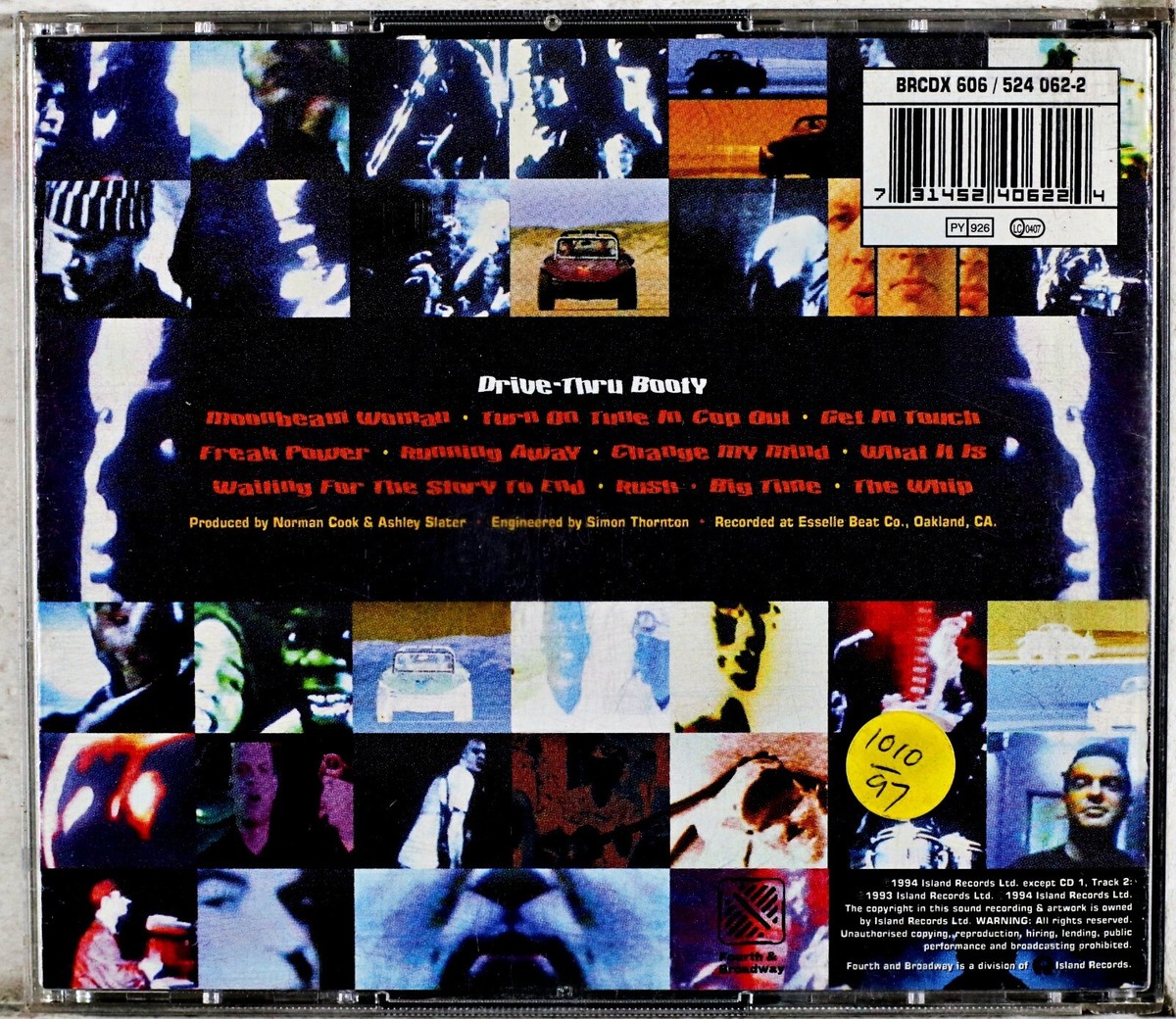 Freak Power - Drive-Thru Booty / In Dub (The Fried (CD