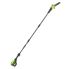 Greenworks 60V 10 inch Cordless Pole Saw PS60L01 (Max Reach 14Ft) - Tool Only