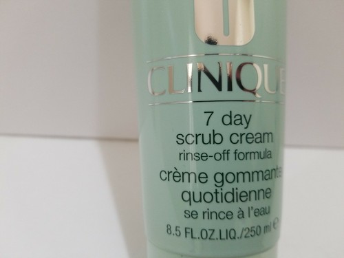 Clinique 7 TAGE PEELING CREME ABSPÜLBARE FORMEL 8,5 OZ/250 OZ ML JUMBO GRÖSSE NEU  - Bild 4 von 4