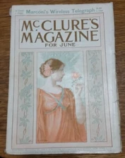 June 1899 McClure's Magazine Guglielmo Marconi's Wireless Telegraph C Moffett