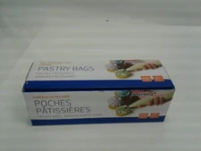 Polynova Nissen #7090533 Disposable Pastry Bag Clear 21" L 100/Box