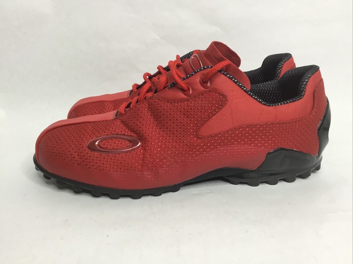 OAKLEY　GOLF　シュ―ズ　MENS 7.5 Oakley Cipher Golf Shoes Mens Size 7 Nano Spike Red 14032