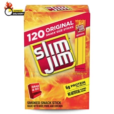 Snack-Sized Smoked Meat Stick, Original Flavor, .28 Oz. 120-Count