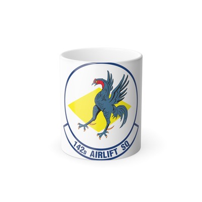 142 Airlift Squadron (U.S. Air Force) Color Changing Mug 11oz