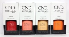 Cnd Shellac - BOHO SPIRIT 2018 Collection - All 4 Colors 92348-92351