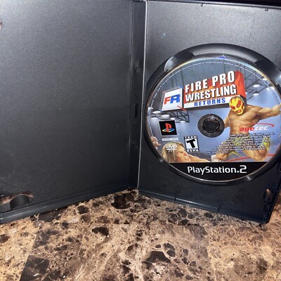 Fire Pro Wrestling Returns (Sony PlayStation 2, 2007) Disc Only Tested Working