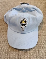 NWT Goat USA Adjustable Hat/Cap W/Embroidered Logo - Blue