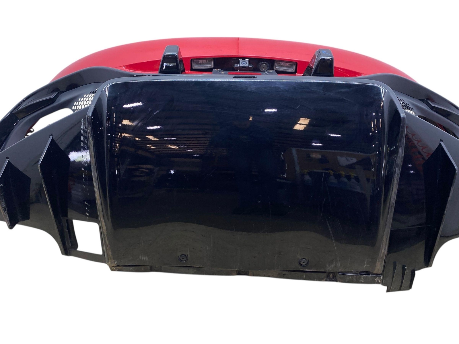 2019-2023 ASTON MARTIN VANTAGE OEM REAR BUMPER COVER ASSEMBLY | SUFFOLK RED USR