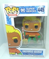 Funko Pop ! Heroes Dc Super Heroes - 445 Gingerbread Aquaman Vinyl Figur