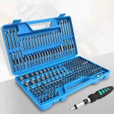208pcs Multifunctional Screwdriver Wind Batch Nozzle Beige Cross Screwdriver