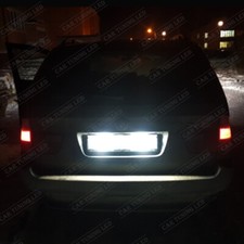 For BMW X5 E53 E70 2000-2013 Xenon White LED Number Plate / License Light Bulbs