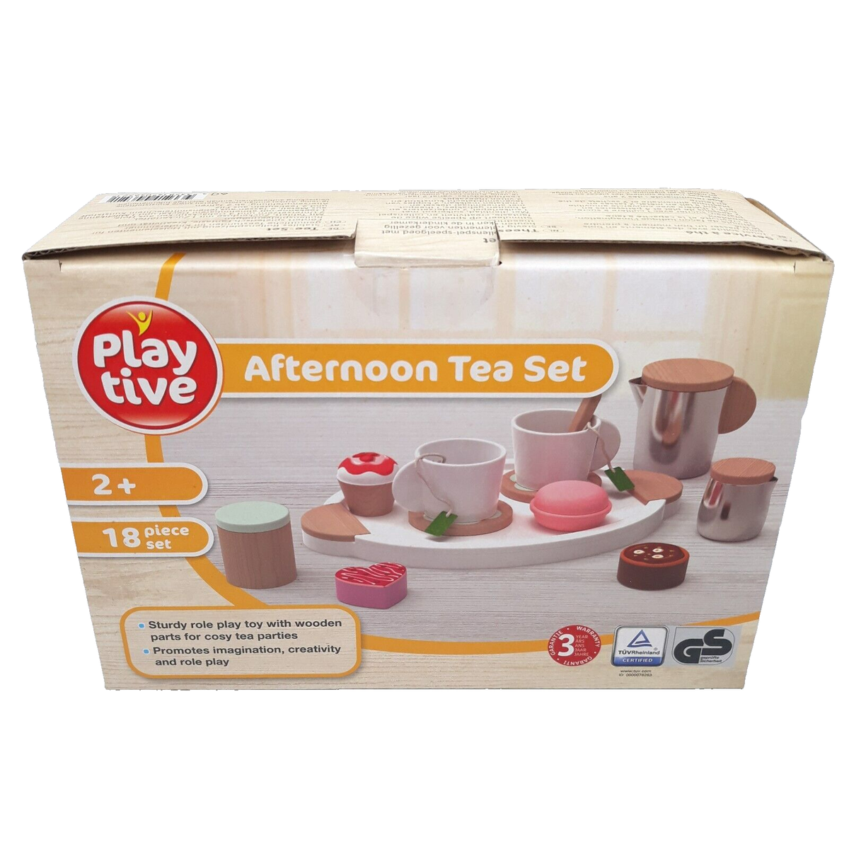 Lidl Playtive Wooden Afternoon Tea Kitchen Role Play Toys Birthday