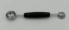 EKCO Fruit Melon Baller Double Sided Scoop Baller Stainless Black Kitchen Tool