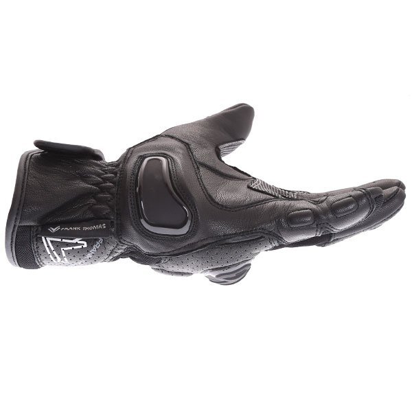 Frank Thomas Review 1.0 Motorcycle Gloves Mens Black White, photo 4 of 5