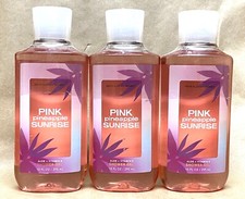 NEW 3 BATH BODY WORKS PINK PINEAPPLE SUNRISE BODY WASH SHOWER GEL 10 FL OZ