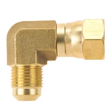 90° Elbow Connector Replace for Olympian Wave Heater w/ 3/8" Female & Male Flare