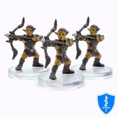 Goblin Sharpshooter x3 - Adventures from Baldur's Gate #1 D&D Icons of Realms