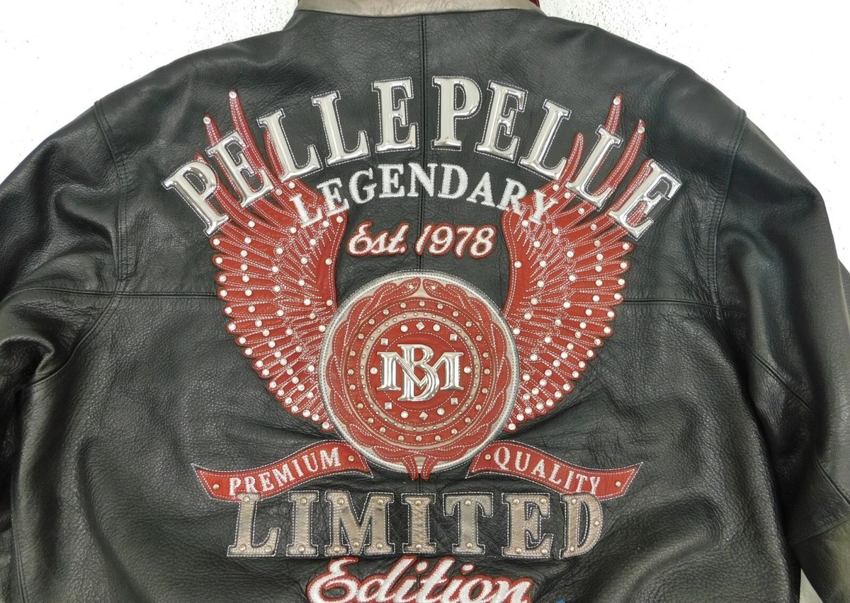 Pelle Pelle leather jacket, vintage Marc Buchanan, varsity Pelle Pelle leather jacket, vintage Marc Buchanan, varsity