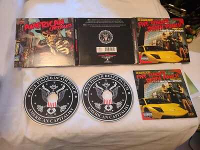Got Your Six by Five Finger Death Punch (CD, 2015) 2 Disc Digipak