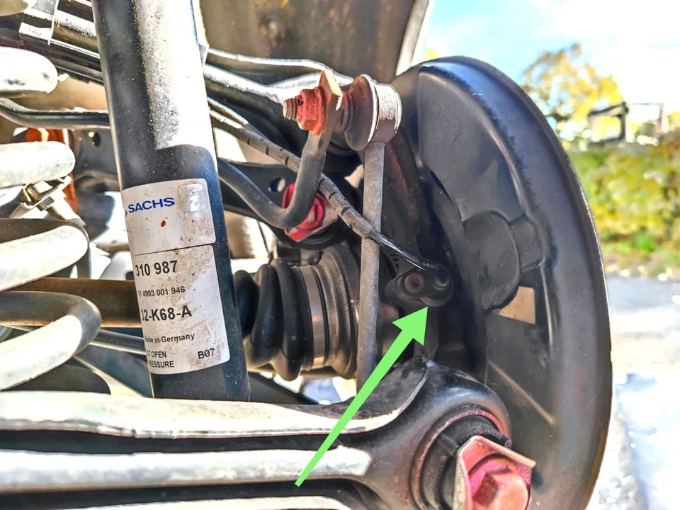 ABS DTC Fehler Sensor fix Abstand Ring Reparatur DIY BMW E81 E82 E87 E88 E90 E91 - Bild 4 von 4