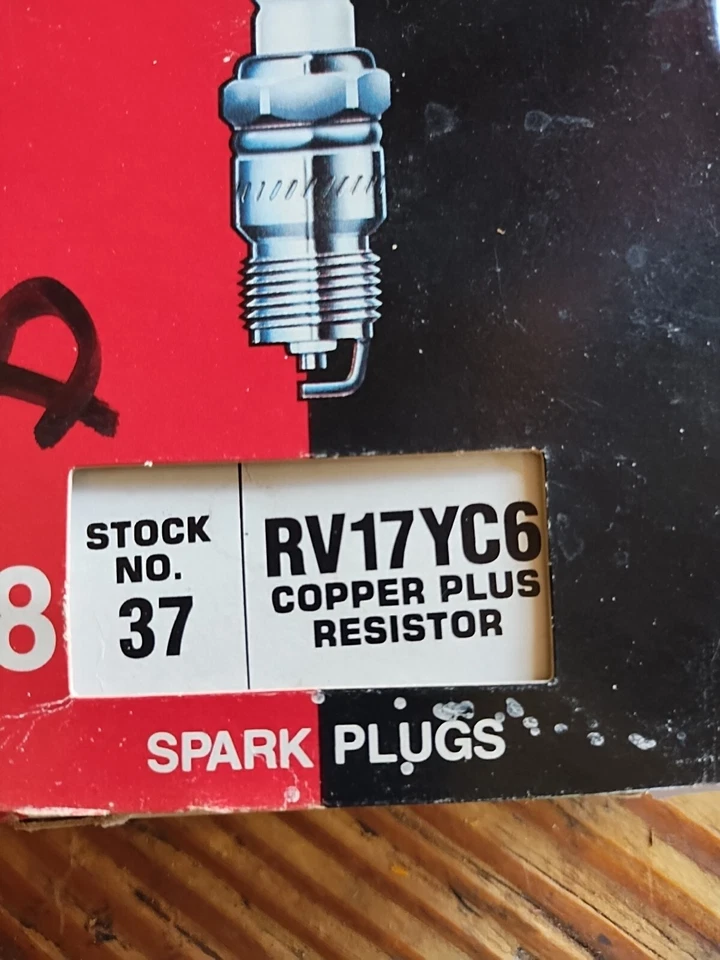 8 bujías Champion RV17YC6 cobre más resistencia motor GM Kohler Foto 2 de 4