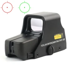 Red Green Dot Reflex Sight Scope 551 Series Tactical Holographic Optic 20mm Rail
