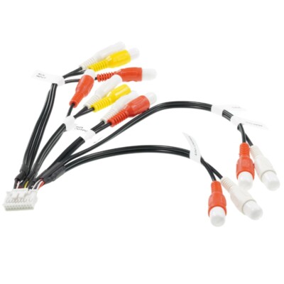 Xtenzi XT91912 RCA Harness Cord Compatible with Alpine  Models In-dash DVD/NAV
