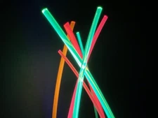 Bright Fiberoptic replace rods sight fiber optic.04" .06" .08" Multicolor Option