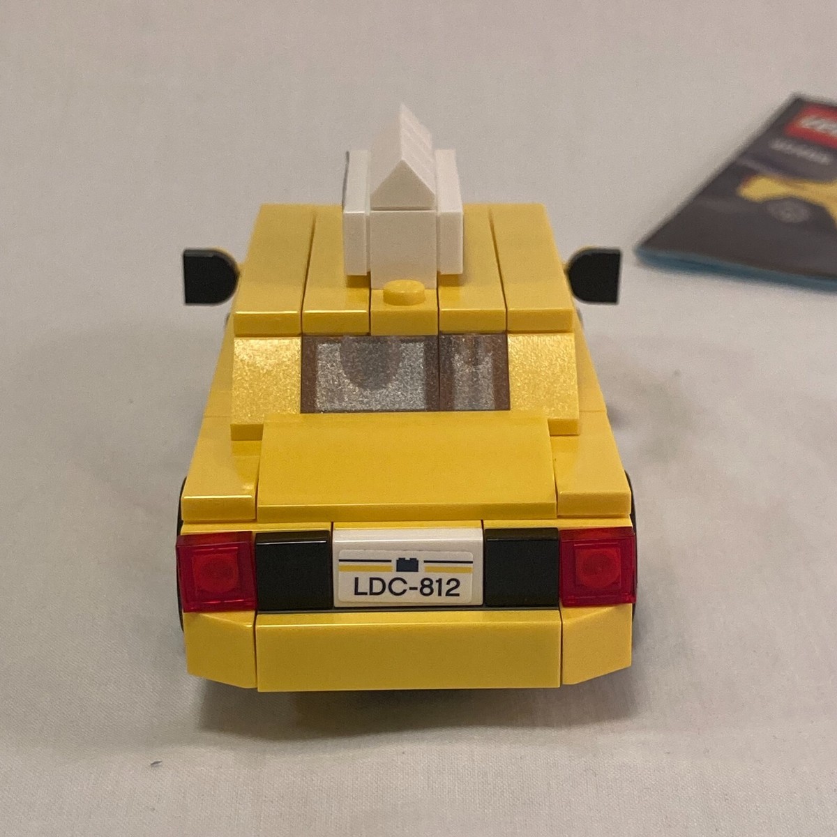 LEGO CREATOR: Yellow Taxi (40468) with Manual *Complete* | eBay