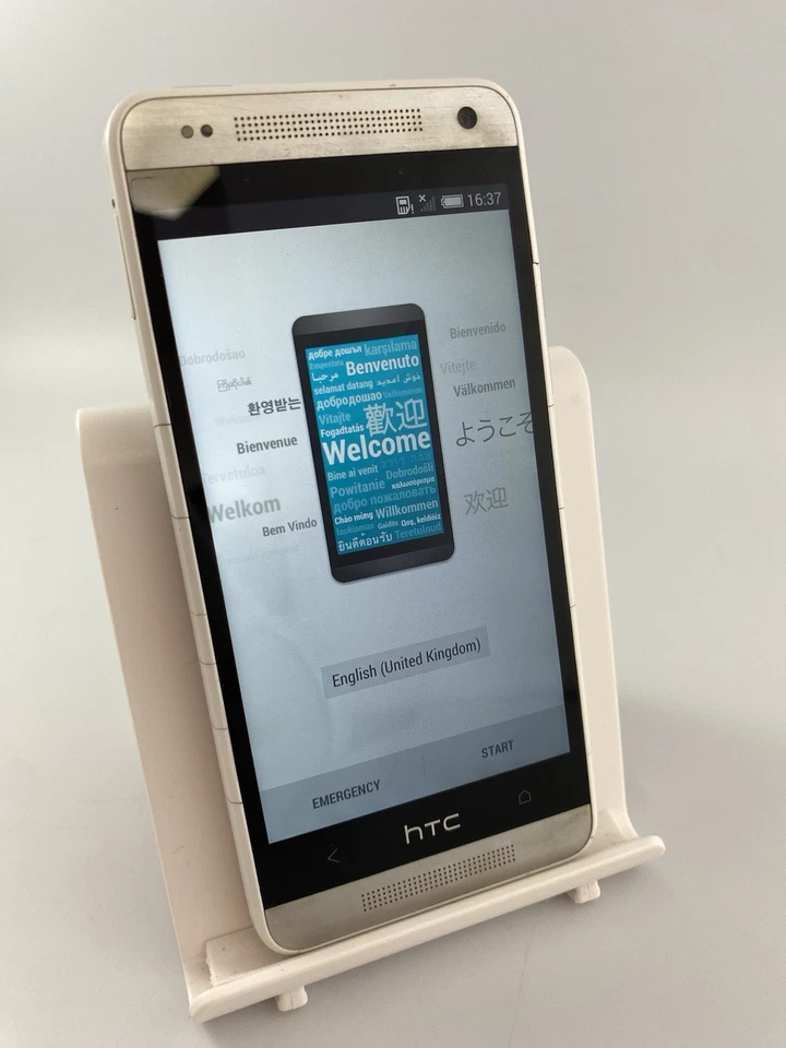 HTC One Mini silber entsperrt 16GB 4,3" 4MP Ultrapixel Android Smartphone - Bild 3 von 4