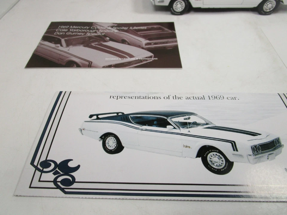 GMP 1/24 DAN GURNEY SPECIAL 1969 MERCURY CYCLONE USED *3450 MADE* READ - Image 2 of 4