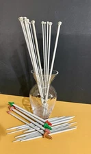 Lot  of Aero Bernat Knitting Needles , Double Point Needles And More 30 Items