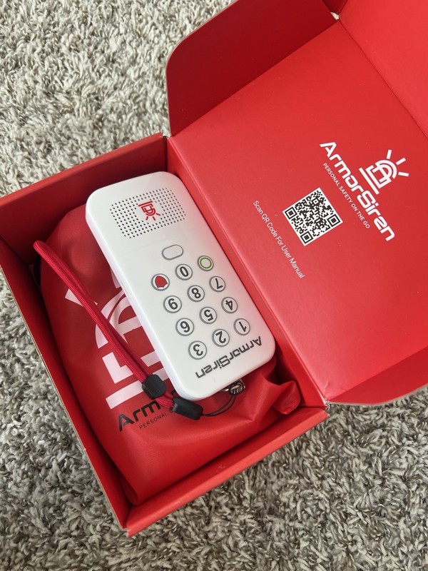 ArmorSiren Personal Safety Alarm