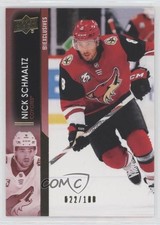 2021-22 Upper Deck Series 1 Exclusives 22/100 Nick Schmaltz #12 he7