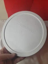 Corning Ware F-1-PC  7403-PC French White Round Plastic Replacement Lid  ONLY 9"