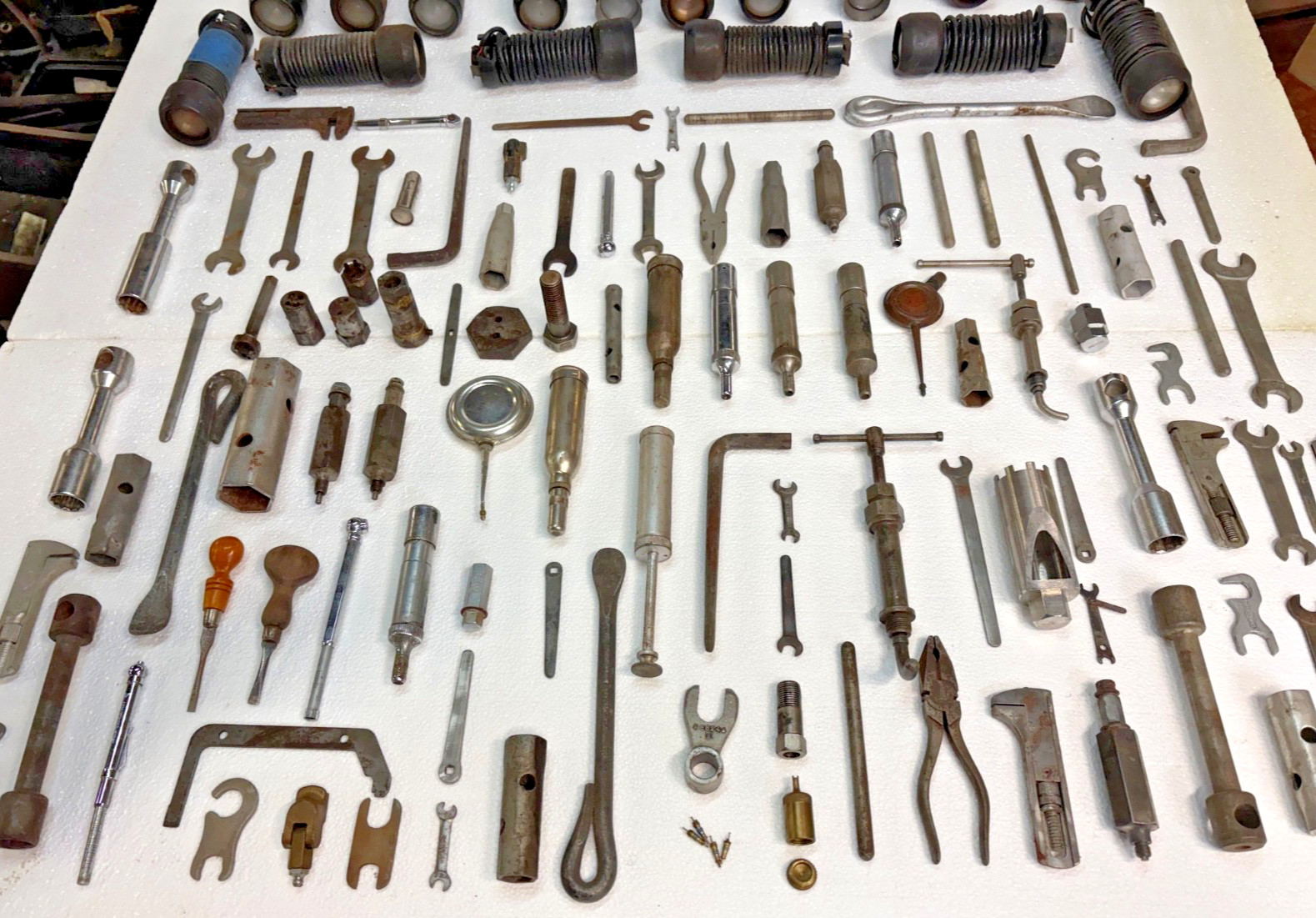 ROLLS ROYCE BENTLEY WHITWORTH NESTING SPANNER. LARGEST 46-65 INVENTORY ON EARTH