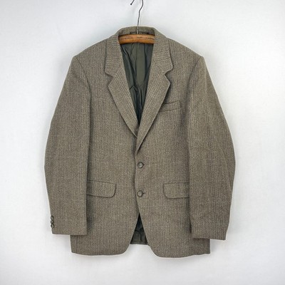 Christopher Dawes Tweed Jacket Mens 40R Brown Country Hacking Hunting Blazer